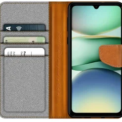 Xiaomi Redmi A5 - Jeanslook Klapphülle mit Kartenfach
