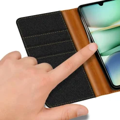 Xiaomi Redmi A5 - Jeanslook Klapphülle mit Kartenfach