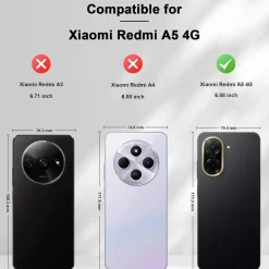 Xiaomi Redmi A5 - Klapphülle mit Kartenfächern