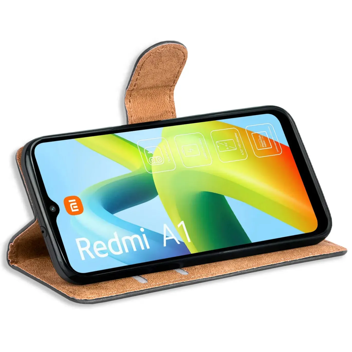 Xiaomi Redmi A1 - Klapphülle mit Kartenfächern