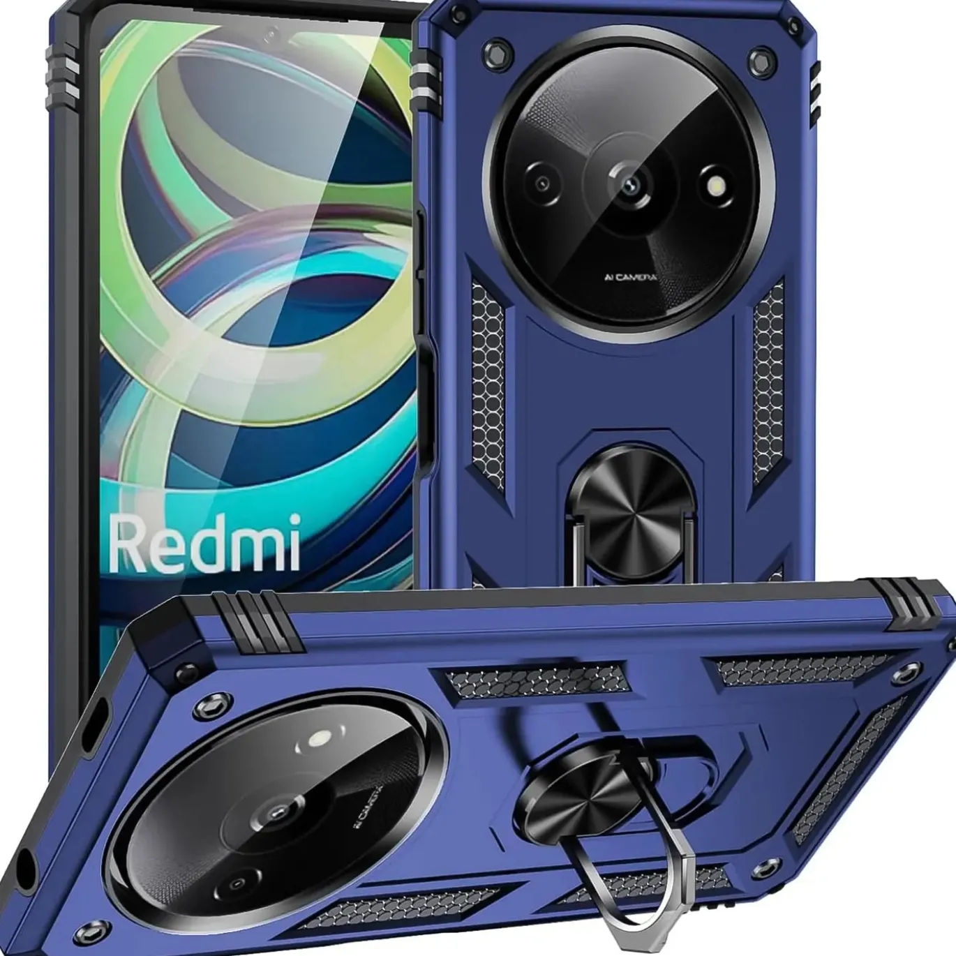 Xiaomi Redmi A3 - Outdoor Hardcase mit Ringhalter