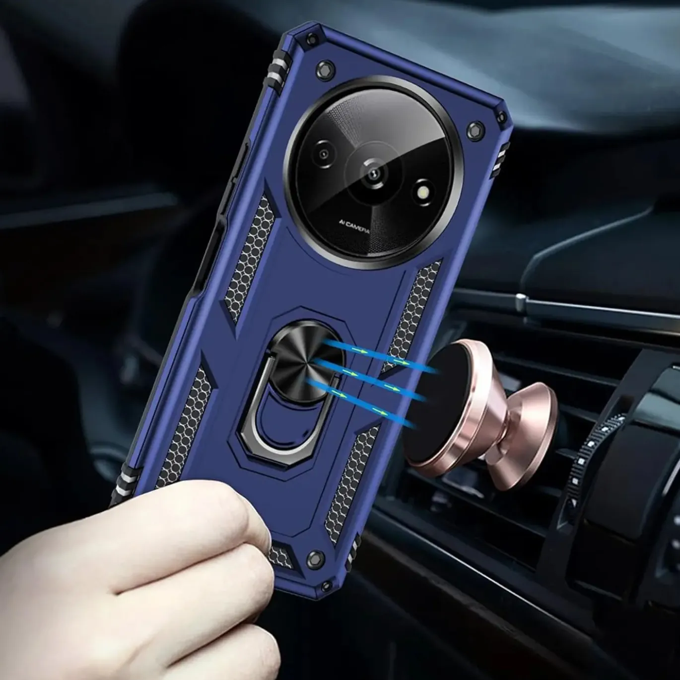 Xiaomi Redmi A3 - Outdoor Hardcase mit Ringhalter