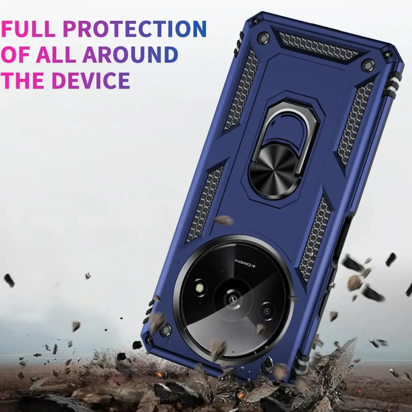 Xiaomi Redmi A3 - Outdoor Hardcase mit Ringhalter