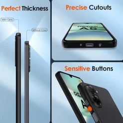 Xiaomi Redmi A5 - Slim Silikon Backcover Schwarz