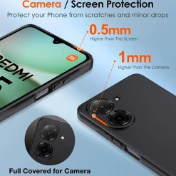 Xiaomi Redmi A5 - Slim Silikon Backcover Schwarz
