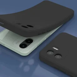 Xiaomi Redmi A1 - Slim Silikon Backcover Schwarz