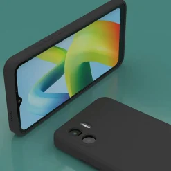 Xiaomi Redmi A1 - Slim Silikon Backcover Schwarz