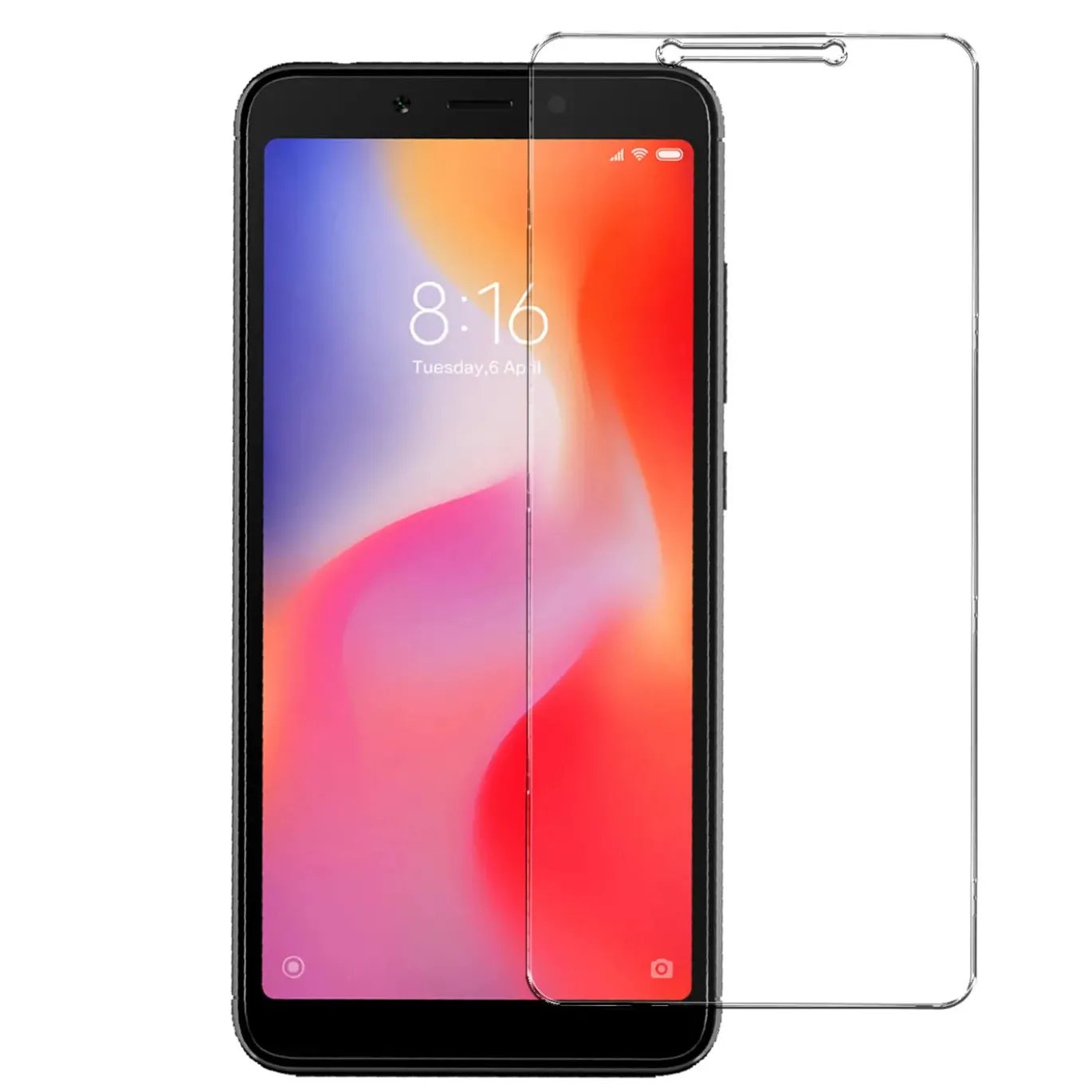 Xiaomi Redmi 6A - 2x 9H Panzer Glasfolie, Displayfolie