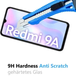 Xiaomi Redmi 9A - 2x 9H Panzer Glasfolie, Displayfolie
