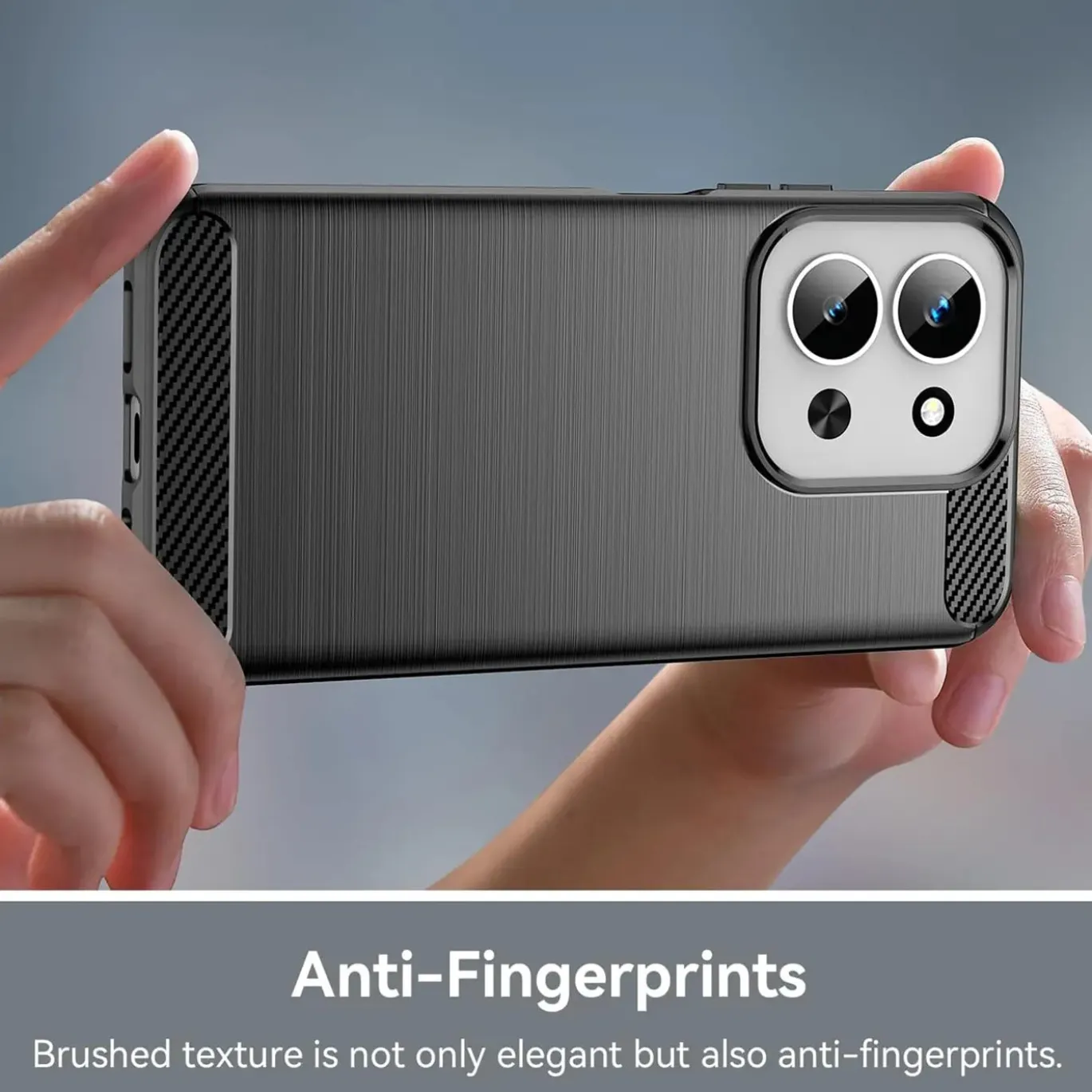 Xiaomi Redmi 15C - Carbon Case Hülle, stoßfest