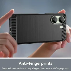 Xiaomi Redmi 13C - Carbon Case Hülle, stoßfest