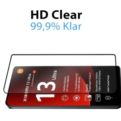 Xiaomi Redmi 14C - 9H Displayschutzfolie 2x Display & Kamera