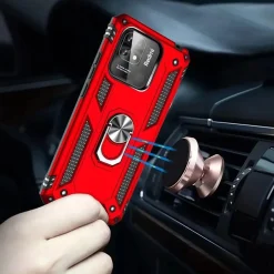 Xiaomi Redmi 12C - Outdoor Hardcase mit Ringhalter