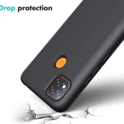 Xiaomi Redmi 9C - Slim Silikon Backcover Schwarz