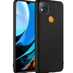 Xiaomi Redmi 9C - Slim Silikon Backcover Schwarz