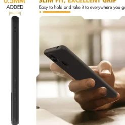 Xiaomi Redmi 10C - Slim Silikon Backcover Schwarz