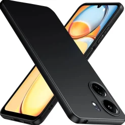 Xiaomi Redmi 13C - Slim Silikon Backcover Schwarz
