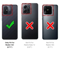 Xiaomi Redmi 12C - 2x 9H Panzer Glasfolie, Displayfolie