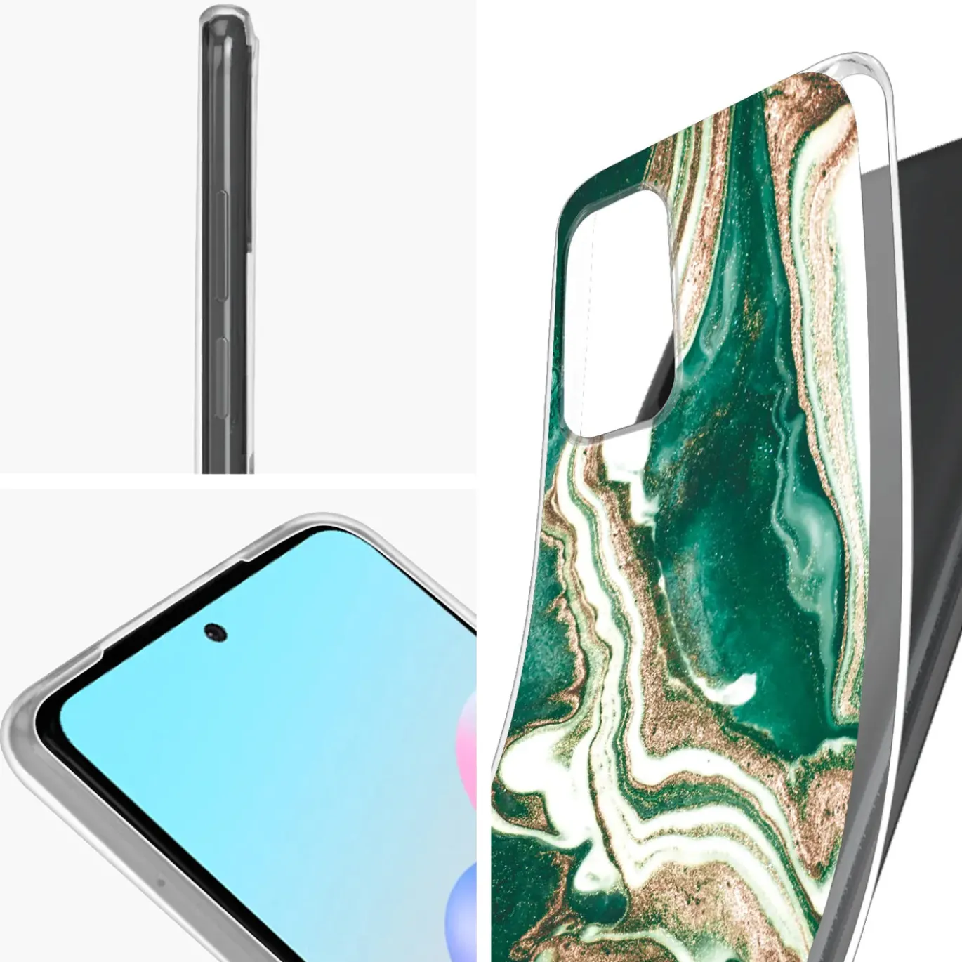 Xiaomi Redmi Note 10 / 10S - Marmor & Sand Design Hülle