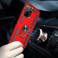 Xiaomi Redmi Note 10 / 10S - Outdoor Hardcase mit Ringhalter