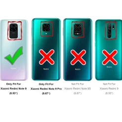 Xiaomi Redmi Note 9 - Slim Clear Case Hülle
