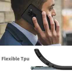 Xiaomi Redmi Note 9 - Slim Silikon Backcover Schwarz