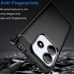 Xiaomi Redmi Note 14 5G - Carbon Case Hülle, stoßfest