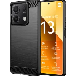 Xiaomi Redmi Note 13 5G - Carbon Case Hülle, stoßfest