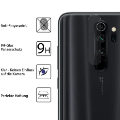 Xiaomi Redmi Note 13 5G - 9H Displayschutzfolie 2x Display & Kamera