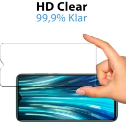 Xiaomi Redmi Note 13 5G - 9H Displayschutzfolie 2x Display & Kamera