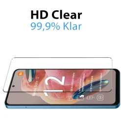 Xiaomi Redmi Note 12 4G - 9H Displayschutzfolie 2x Display & Kamera
