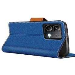Xiaomi Redmi Note 13 5G - Jeanslook Klapphülle mit Kartenfach
