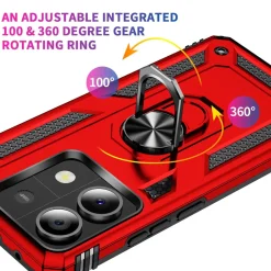 Xiaomi Redmi Note 13 5G - Outdoor Hardcase mit Ringhalter