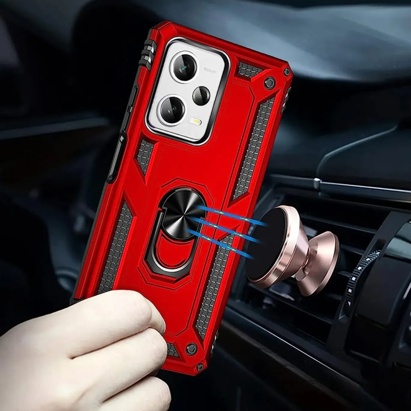 Xiaomi Redmi Note 12 5G - Outdoor Hardcase mit Ringhalter
