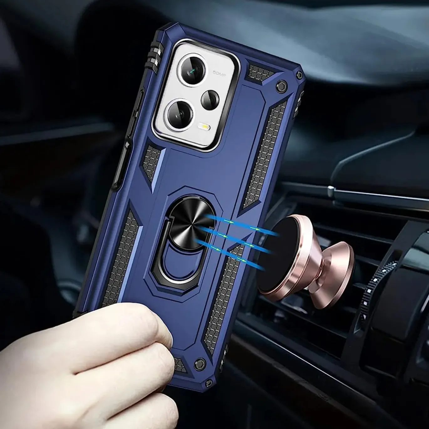 Xiaomi Redmi Note 12 5G - Outdoor Hardcase mit Ringhalter