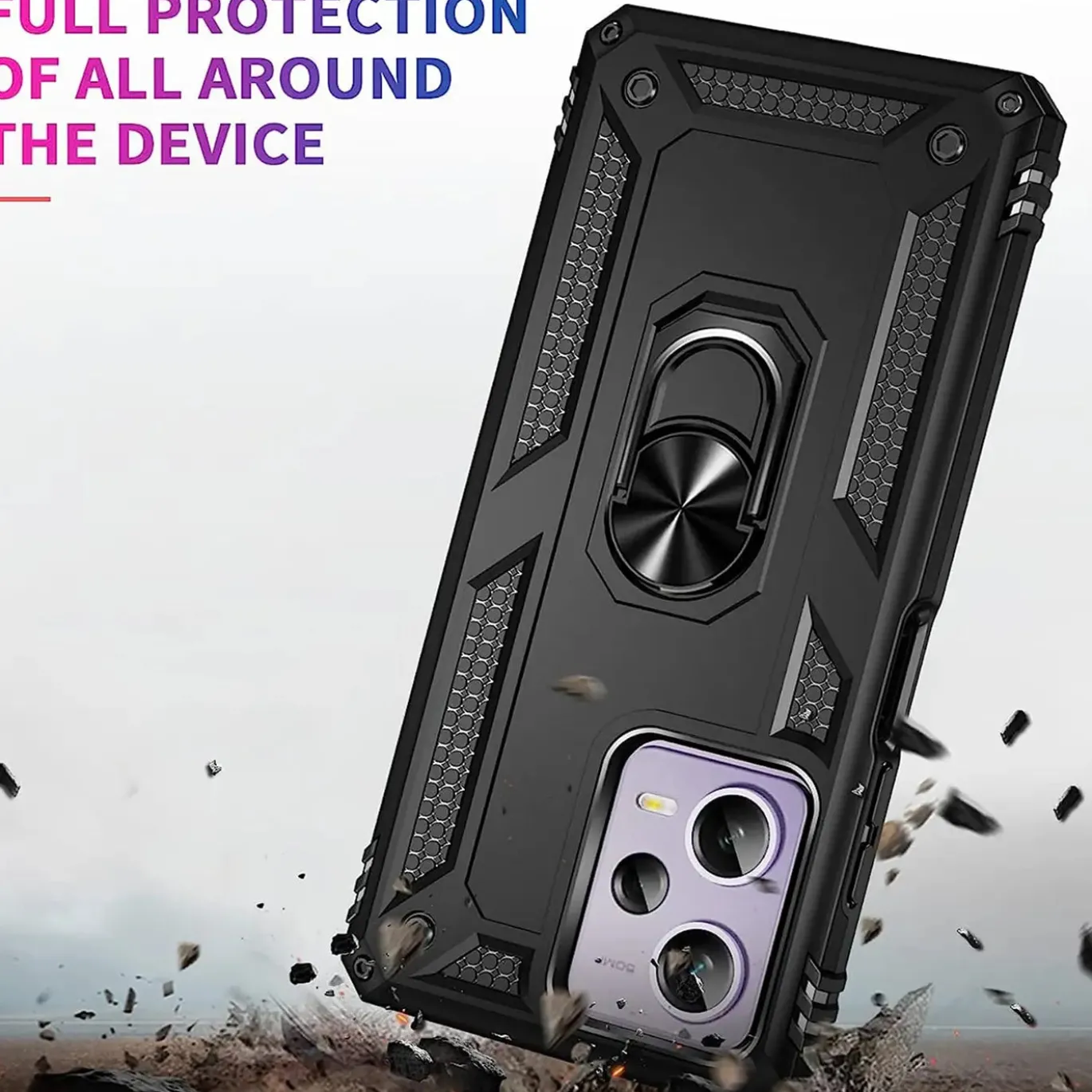 Xiaomi Redmi Note 12 5G - Outdoor Hardcase mit Ringhalter