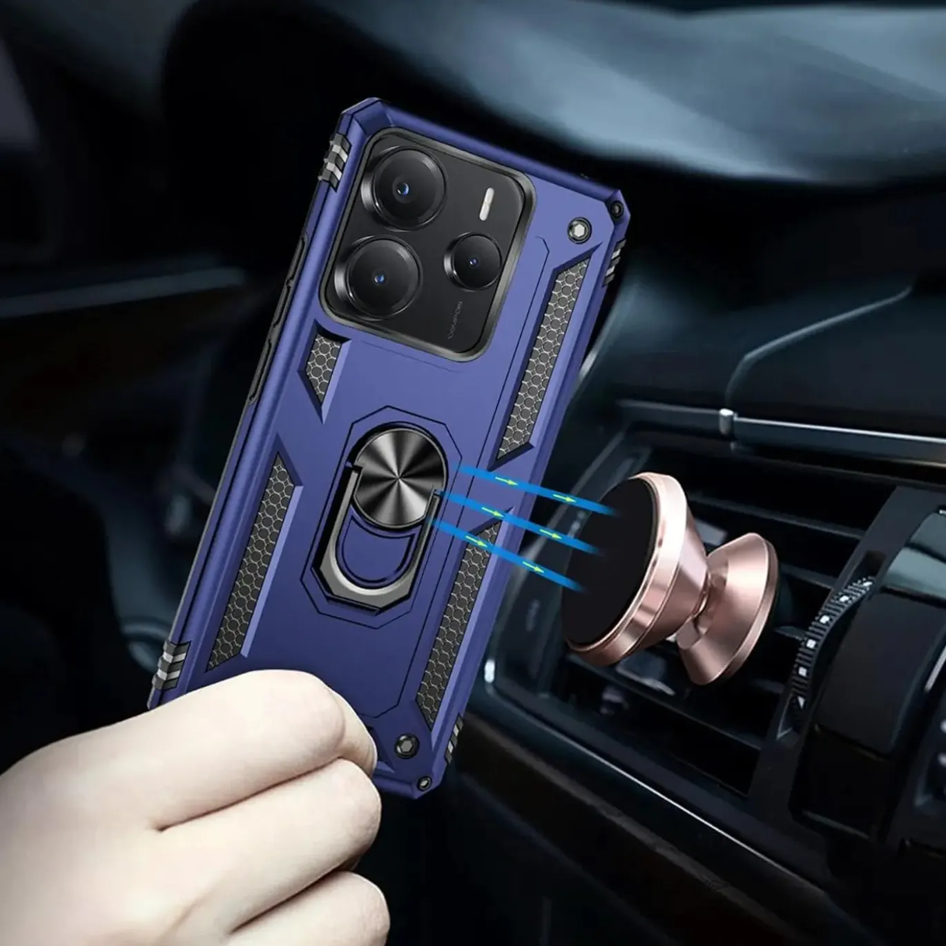 Xiaomi Redmi Note 14 5G - Outdoor Hardcase mit Ringhalter