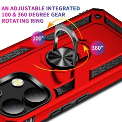 Xiaomi Redmi Note 13 4G - Outdoor Hardcase mit Ringhalter