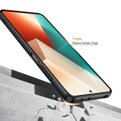 Xiaomi Redmi Note 13 5G - Slim Silikon Backcover Schwarz