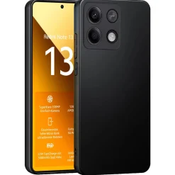 Xiaomi Redmi Note 13 5G - Slim Silikon Backcover Schwarz