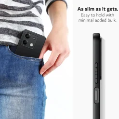 Xiaomi Redmi Note 13 5G - Slim Silikon Backcover Schwarz