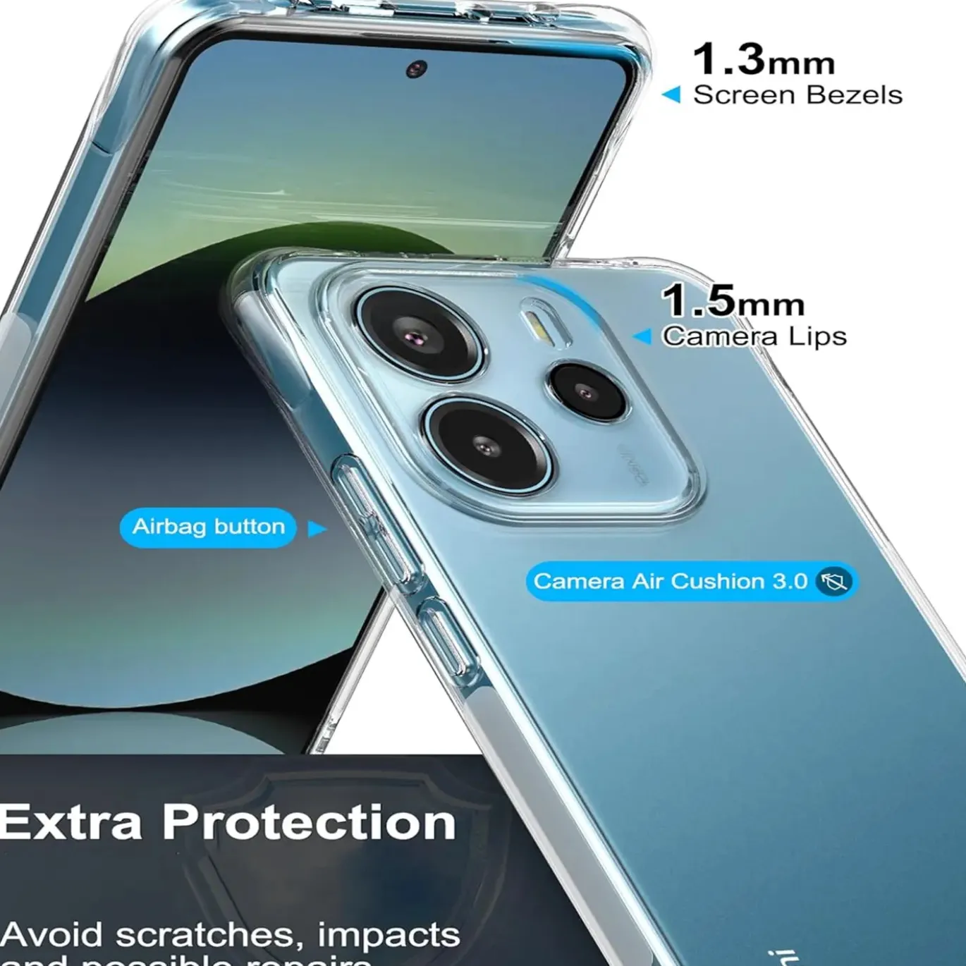 Xiaomi Redmi Note 14 5G - Slim Clear Case Hülle