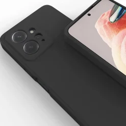 Xiaomi Redmi Note 12 4G - Slim Silikon Backcover Schwarz