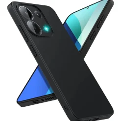 Xiaomi Redmi Note 13 4G - Slim Silikon Backcover Schwarz