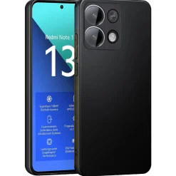 Xiaomi Redmi Note 13 4G - Slim Silikon Backcover Schwarz