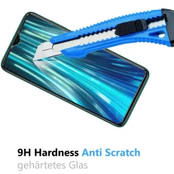 Xiaomi Redmi Note 8 Pro - 9H Displayschutzfolie 2x Display & Kamera