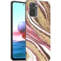 Xiaomi Redmi Note 10 Pro - Marmor & Sand Design Hülle