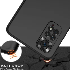 Xiaomi Redmi Note 11 Pro / Note 11 Pro 5G - Slim Silikon Backcover Schwarz