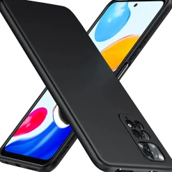 Xiaomi Redmi Note 11 Pro / Note 11 Pro 5G - Slim Silikon Backcover Schwarz