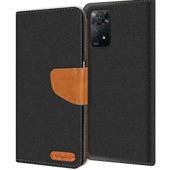 Xiaomi Redmi Note 11 Pro / Note 11 Pro 5G - Jeanslook Klapphülle mit Kartenfach